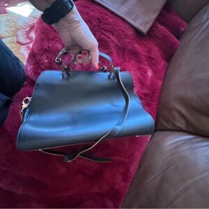 Made in Italy black leather